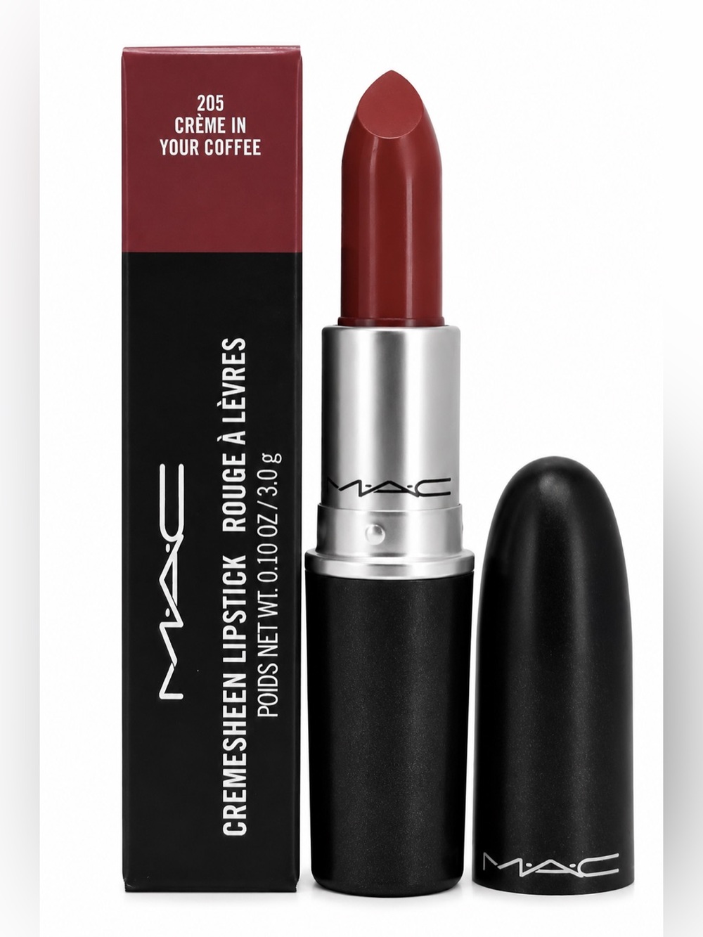 NEW MAC Cremesheen Lipstick Crème In Your Coffee 205 Full Size NIB MAC Lipstick